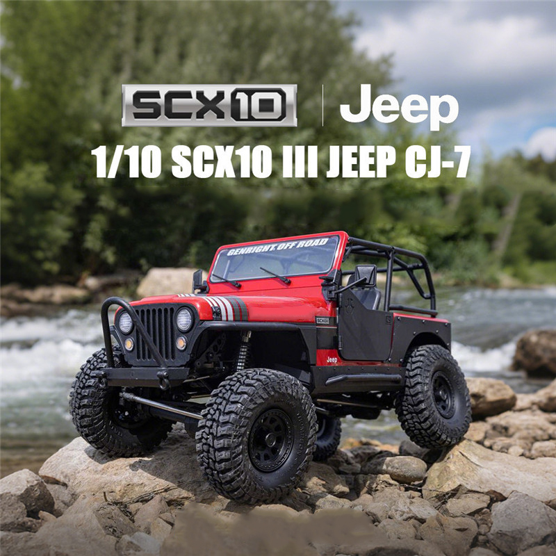 Rc Jeep Hobby - SCX10 III CJ‑7 V2 Remote Control