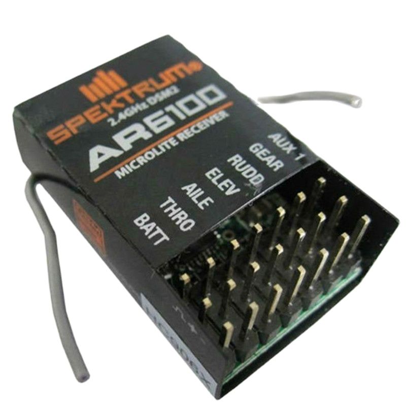 Rc Hobby Shops - AR6100 DSM2 RC Đầu Thu 2.4GHz