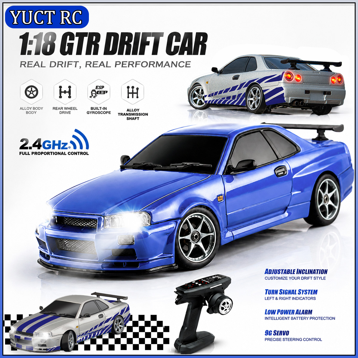 LDRC LD1899 1/18 RC Drift Car  - đánh giá và giá Rc Hobby Drift Car