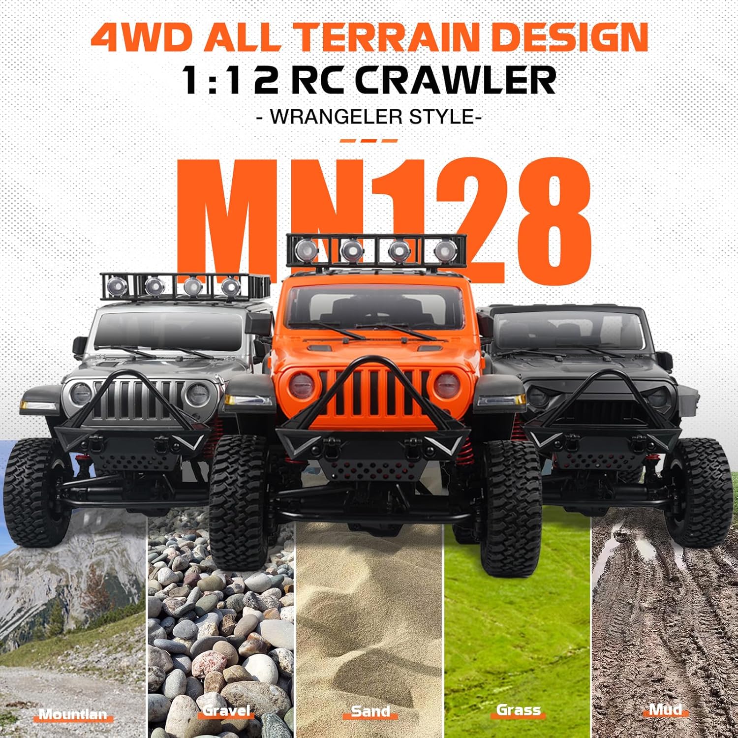 1/12 Scale 4x4 4WD RC Rock Cra - đánh giá và giá Rc Jeep Hobby