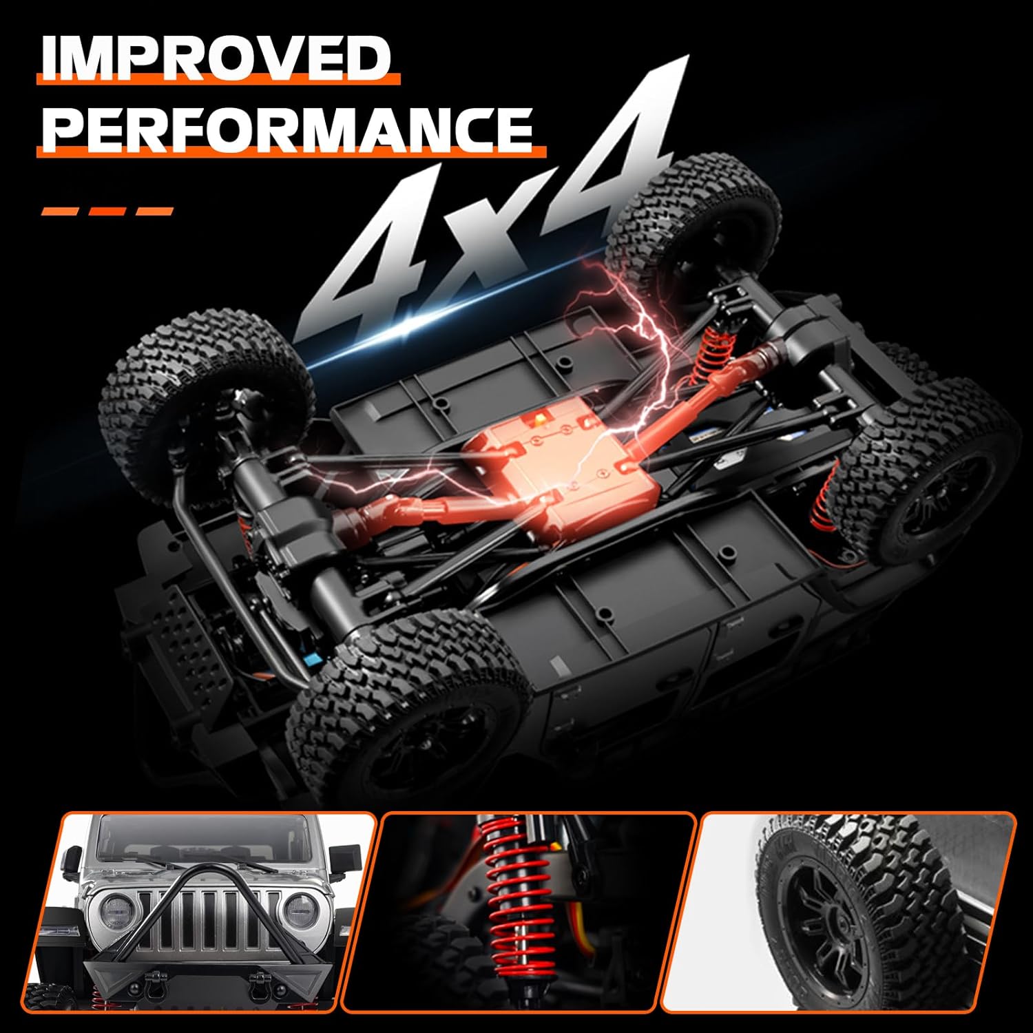 1/12 Scale 4x4 4WD RC Rock Cra - đánh giá và giá Rc Jeep Hobby