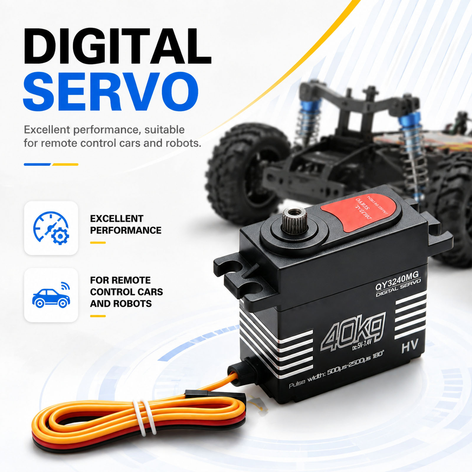 High-Speed Digital Servo 40KG  - đánh giá và giá Rc Hobby Shops