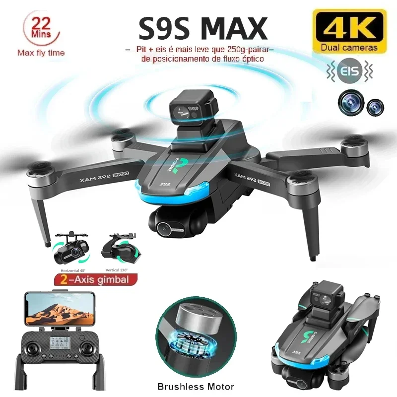 NEW S9S MAX MINI Drone 4K 2-Ax - đánh giá và giá Top Rc Hobby Mini Xcub