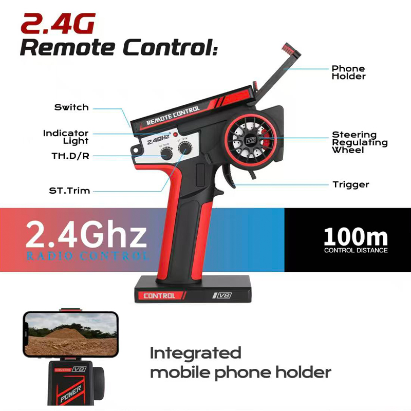 75 KM/H WLtoys 124016 V8 RC Ca - đánh giá và giá Rc Hobby Grade Drift Car