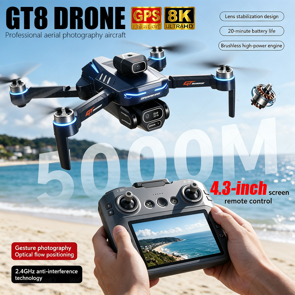 NEW GT8 HD RC Drone 4K Profess - đánh giá và giá Top Rc Hobby Mini Xcub