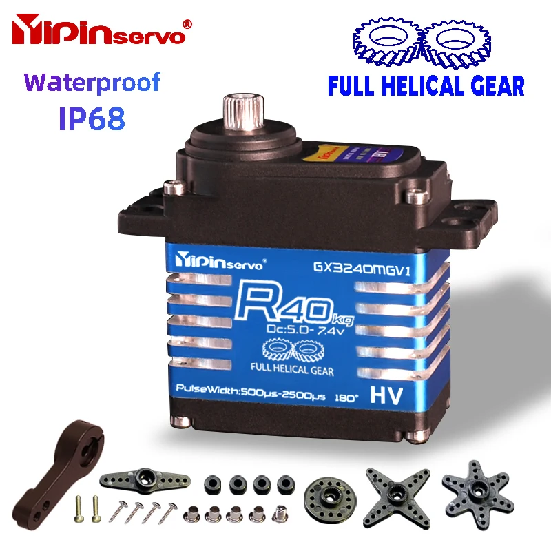 Waterproof IP68 RC Servo 40kg  - đánh giá và giá Rc Hobby Shops