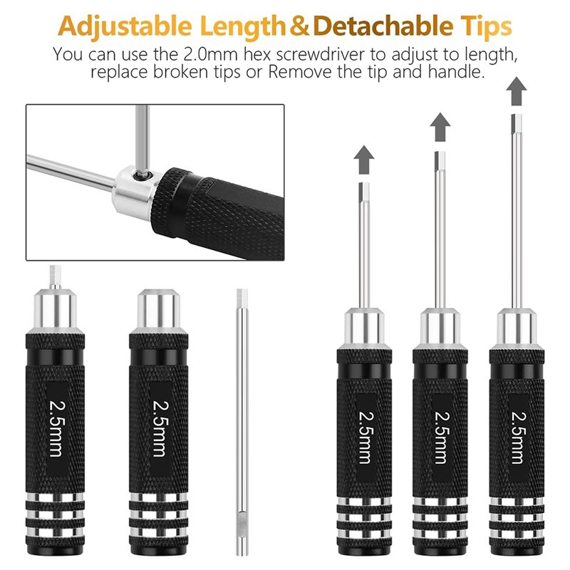 A25I-RC Tool Kit 7PCS Precisio - đánh giá và giá Rc Hobby Tool Kit