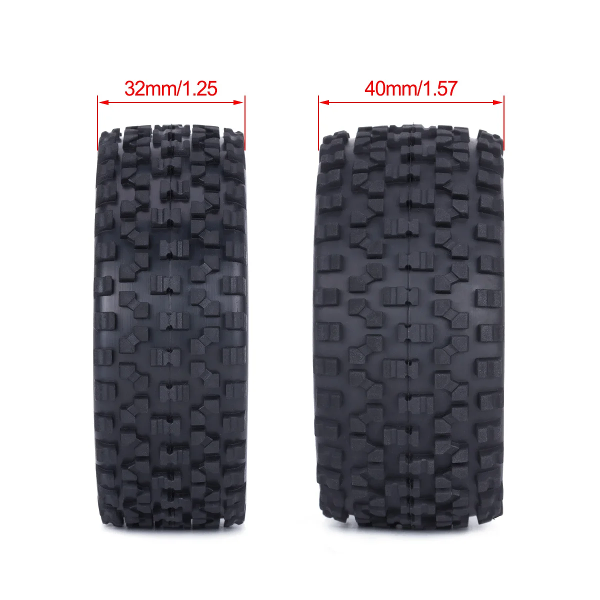 4 Pcs 88mm Buggy Tires Wheel T - đánh giá và giá Yunshen Rc Hobby