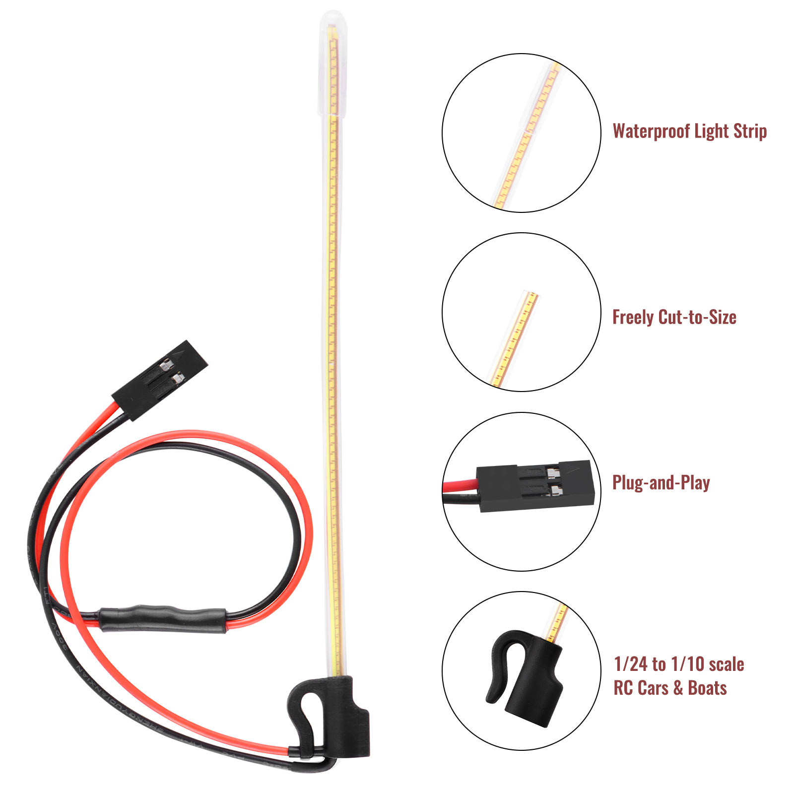 ModRax 2PCS LED RC Antenna Lig - đánh giá và giá Yunshen Rc Hobby