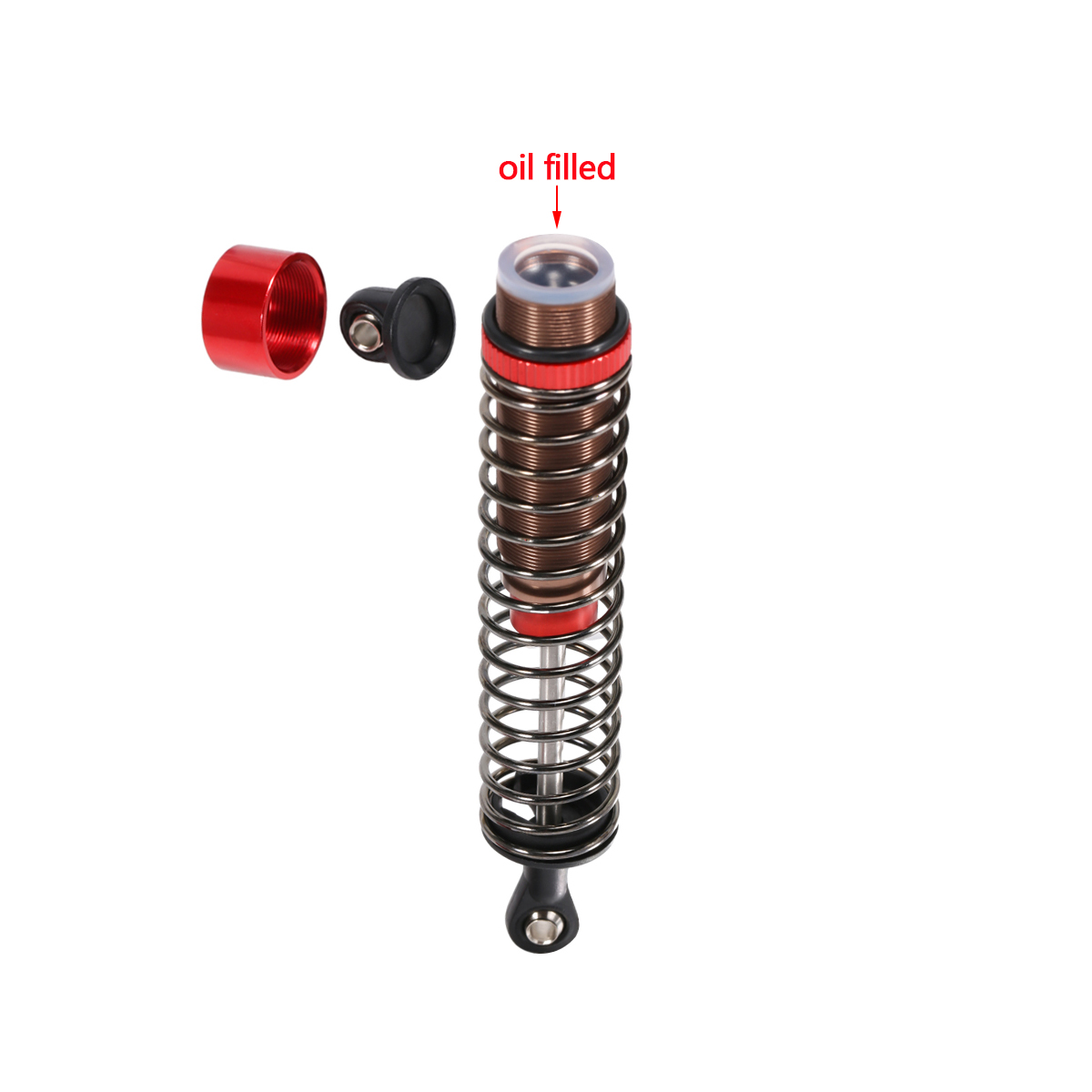 4Pcs Adjustable Oil Filled Sho - đánh giá và giá Rc Hobby Drift Car
