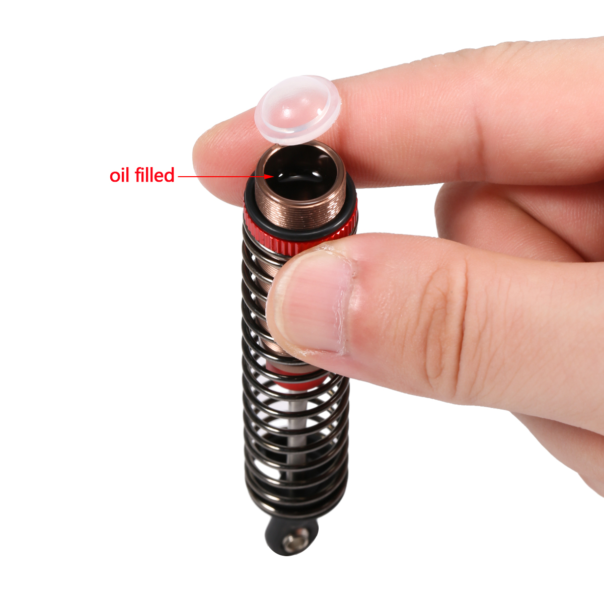 4Pcs Adjustable Oil Filled Sho - đánh giá và giá Rc Hobby Drift Car