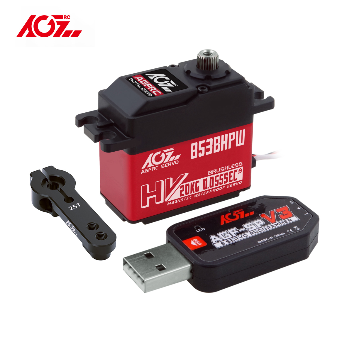 AGFRC Servo B53BHPW HV Super S - đánh giá và giá Rc Hobby Shops
