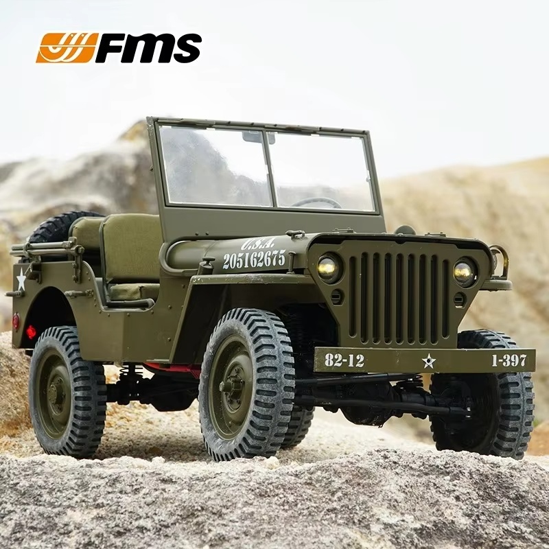 6 Scale RC Willys Jeep 4WD Off - đánh giá và giá Rc Jeep Hobby