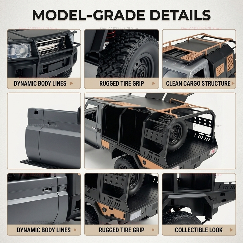 1:12 MN82S 4WD RC Offroad Pick - đánh giá và giá Rc Hobby Land