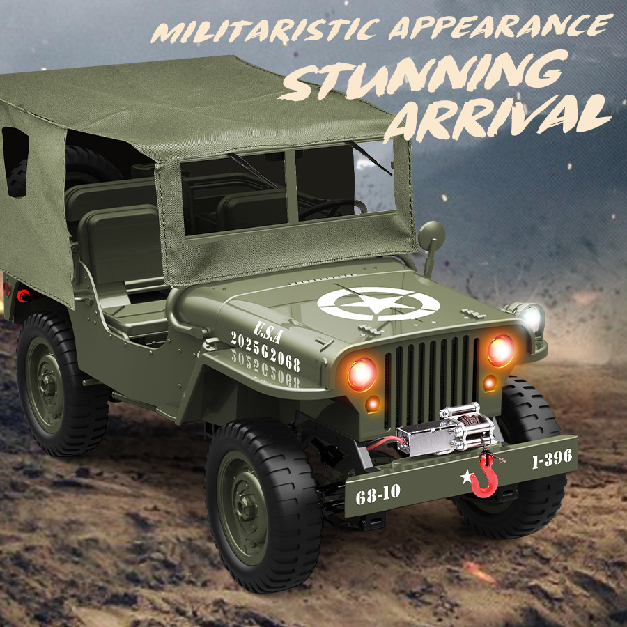 JJRC C8815 1:10 Willis Jeep RC - đánh giá và giá Rc Jeep Hobby