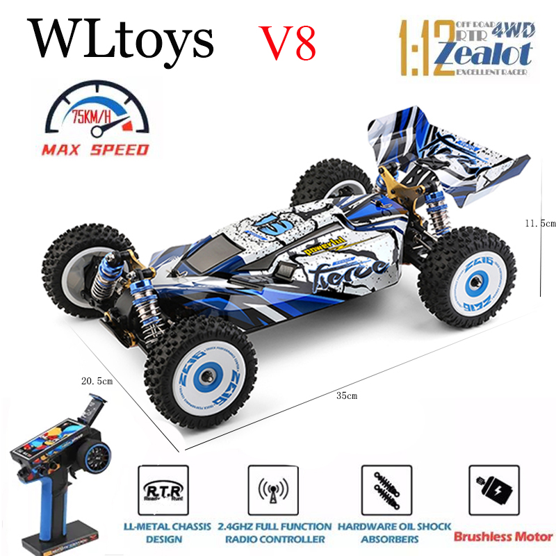 WLtoys 124017 124007 75KM/H  R - đánh giá và giá Rc Hobby Drift Car