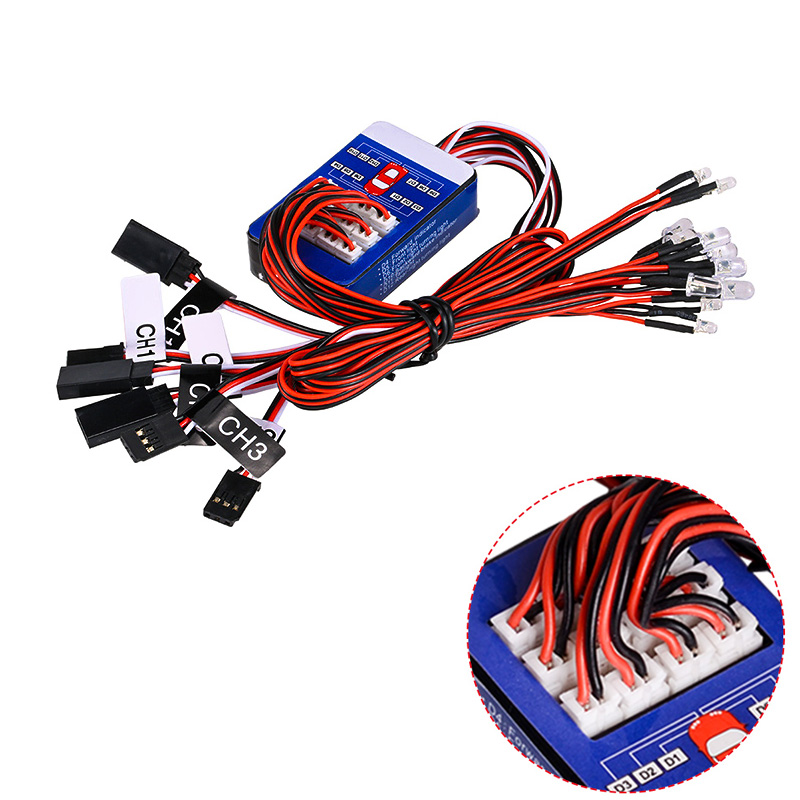 Rc 12 LED Lighting System Kit  - đánh giá và giá Rc Hobby Drift Car