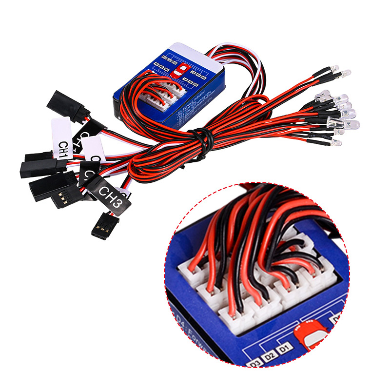 Rc 12 LED Lighting System Kit  - đánh giá và giá Rc Hobby Drift Car