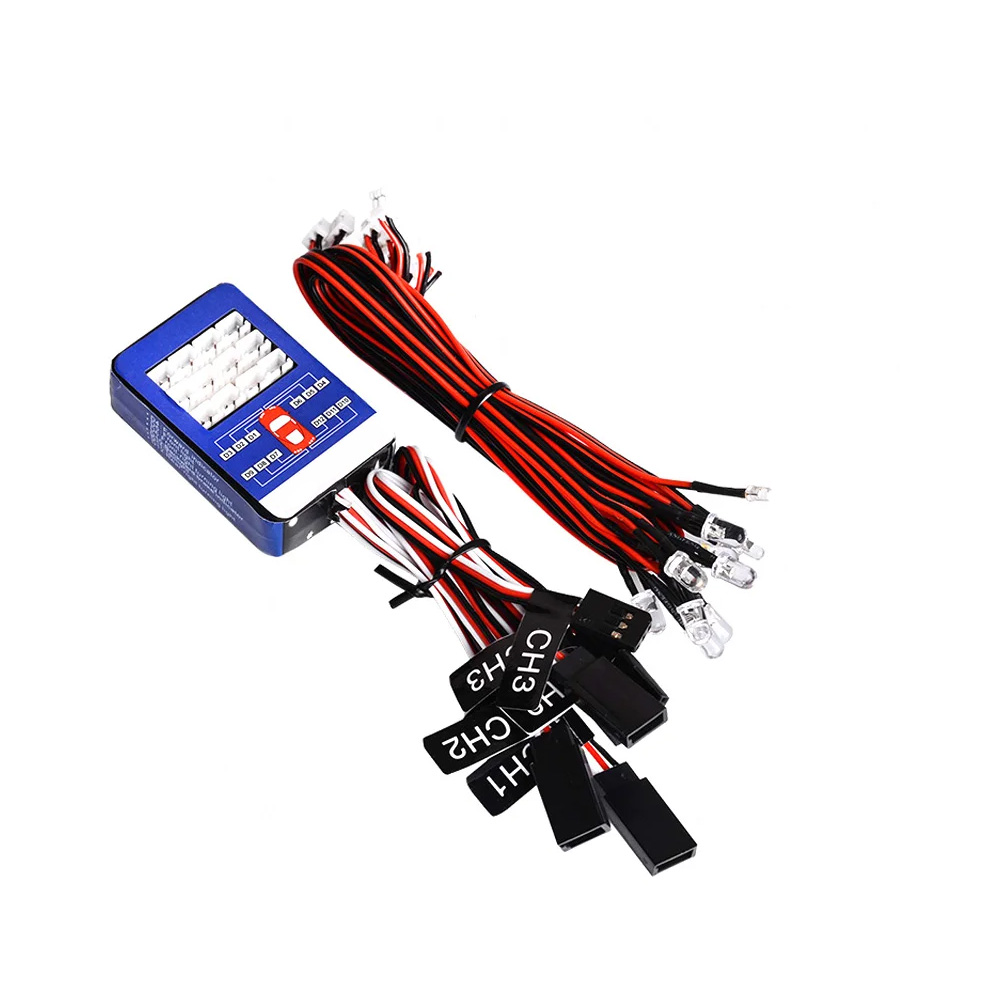 Rc 12 LED Lighting System Kit  - đánh giá và giá Rc Hobby Drift Car