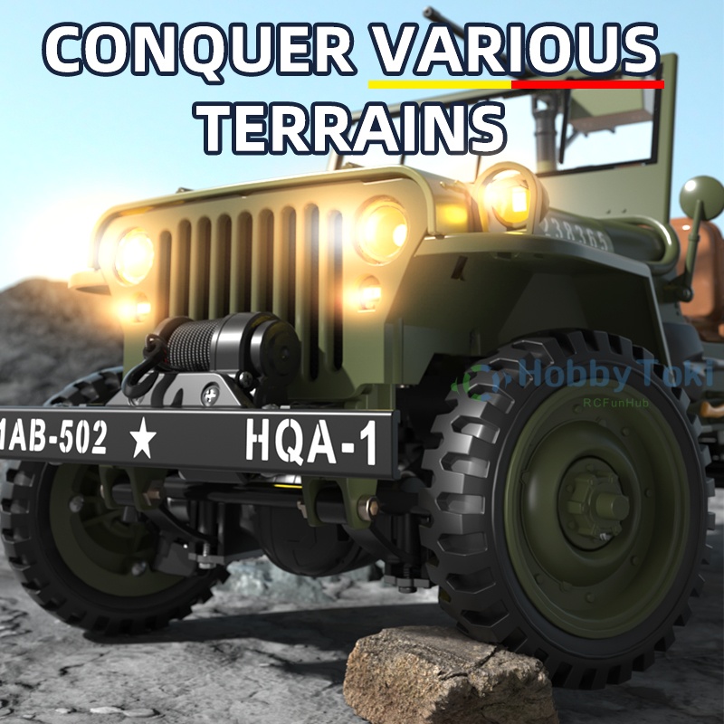 1/14 US 2.4G 4WD RC Jeep Car M - đánh giá và giá Rc Jeep Hobby