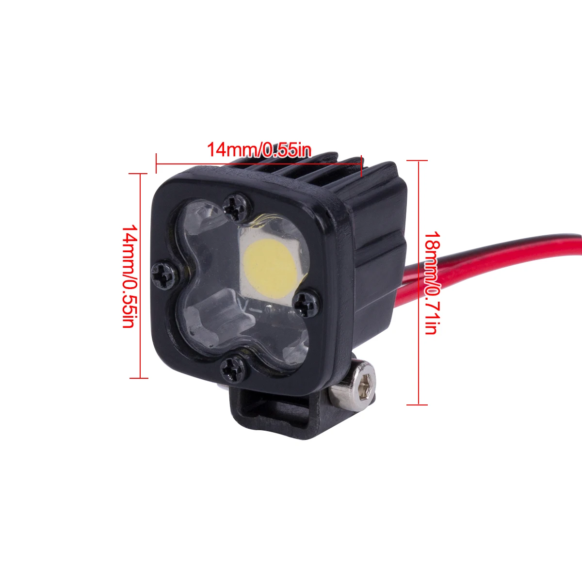 RC Car Square Bright LED Top L - đánh giá và giá Yunshen Rc Hobby