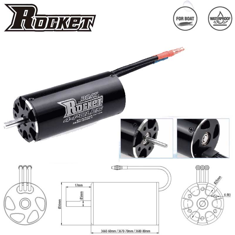 ROCKET-RC 2968 2958 2948 Brush - đánh giá và giá Rc Hobby Land