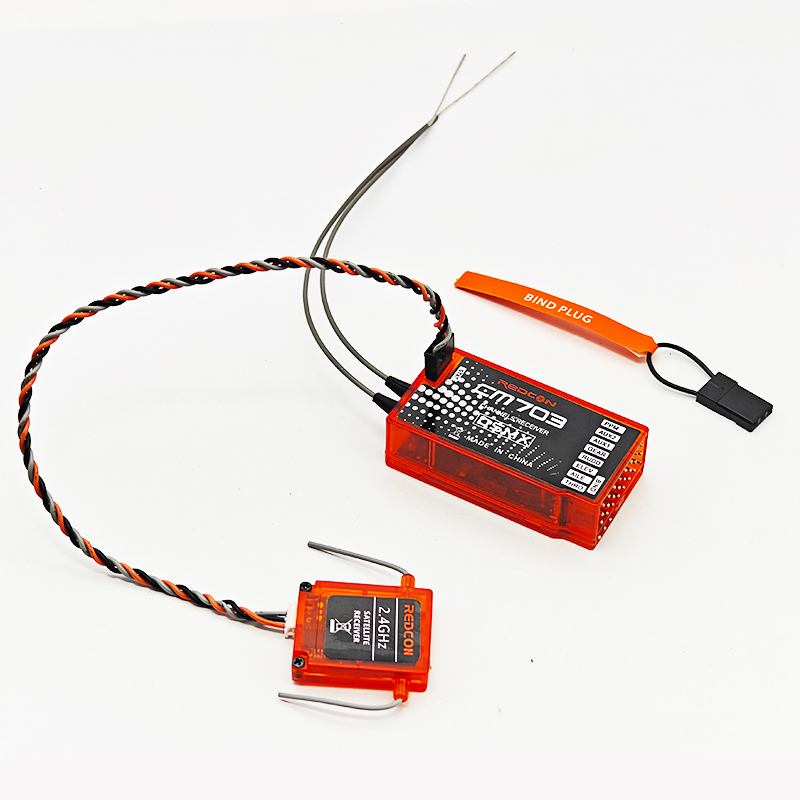 CM703 7 Channel 2.4Ghz RX Rece - đánh giá và giá Rc Hobby Shops