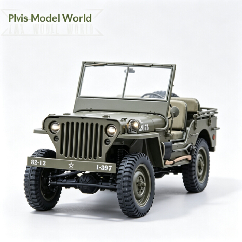 Fms 1/6 1941 Mb Scale Crawler  - đánh giá và giá Rc Jeep Hobby
