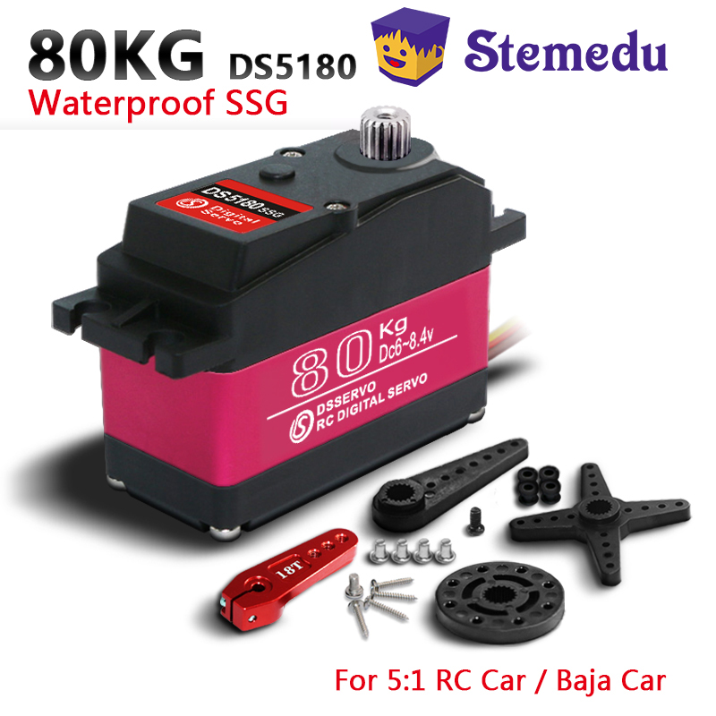 Dsservo Waterproof DS5180 80KG - đánh giá và giá Rc Hobby Shops